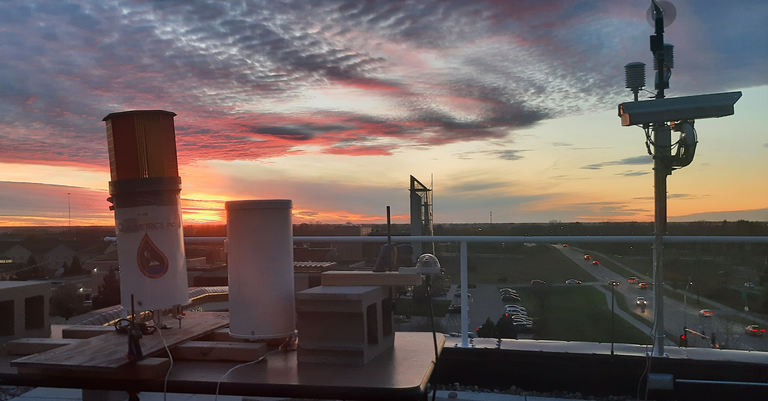 Clifford Hall Rain Gauges